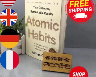 Atomic Habits by James Clear Bestselling Self Help Personal Growth Book