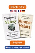 Atomic Habits, Psychology of Money Books | Personal Growth Finance Bundle product logo