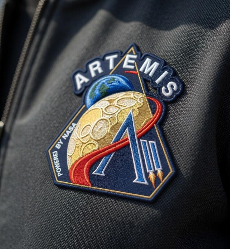 NASA Artemis Embroidered Patch, Artemis Program Iron on Patch, Moon ...