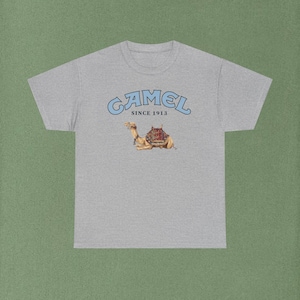 Vintage Camel Logo Graphic T Shirt image 2