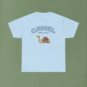 Vintage Camel Logo Graphic T Shirt image 4