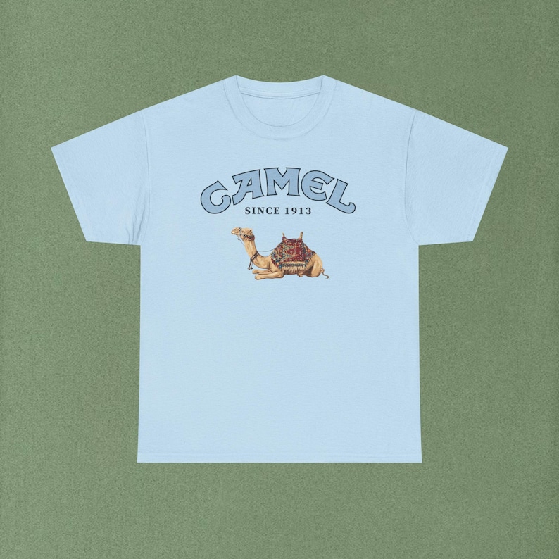 Vintage Camel Logo Graphic T Shirt image 4