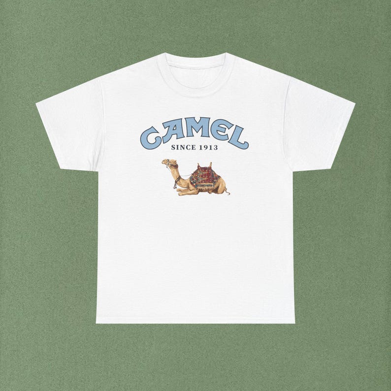Vintage Camel Logo Graphic T Shirt image 1