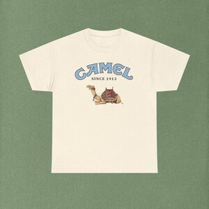 Vintage Camel Logo Graphic T Shirt image 3