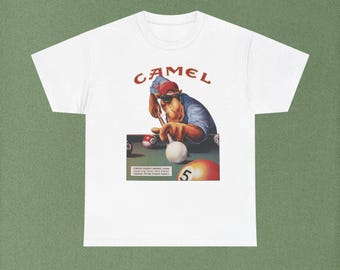camel eclipse cigarette Vintage 90s Camel Eclipse T-shirt Cigarettes RJR Reynolds Tobacco 1990 Men  Women Unisex Single Stitch XL