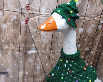 Christmas Porch Goose Tree Costume