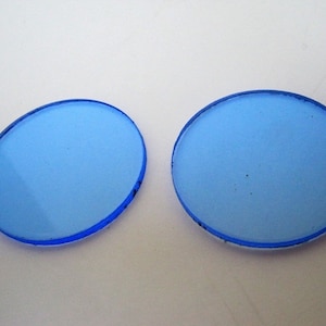 UV Blue lens addition for goggles - see through