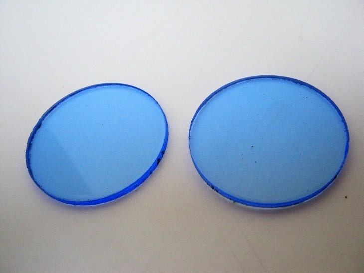 UV Blue lens addition for goggles - see through