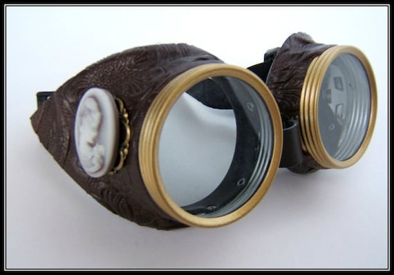 Steampunk goggles vintage siding
