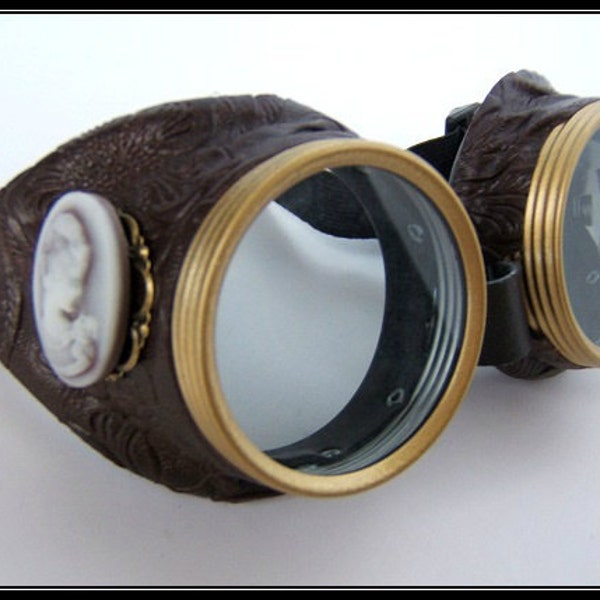 Steampunk goggles vintage siding