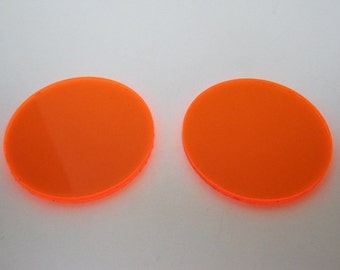 UV Orange lens addition for goggles - see through