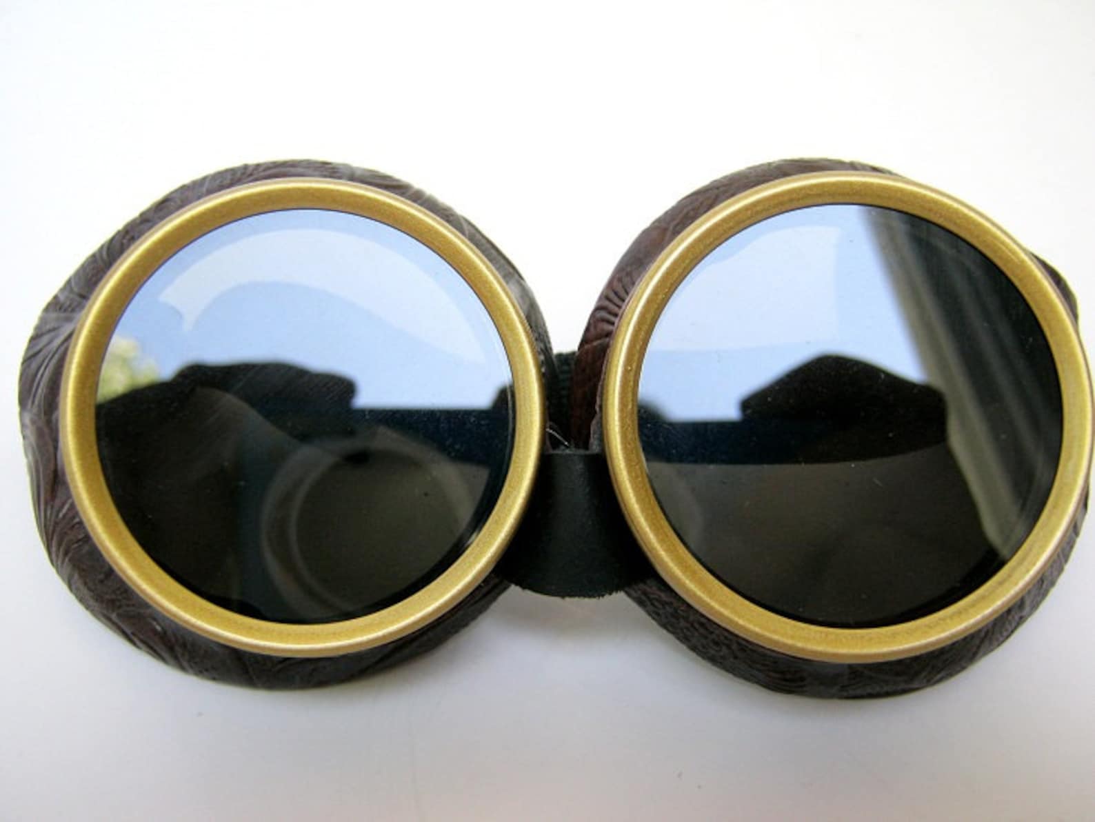 Dark Lens See Through Goggle Lens Cyberpunk Goggles Etsy