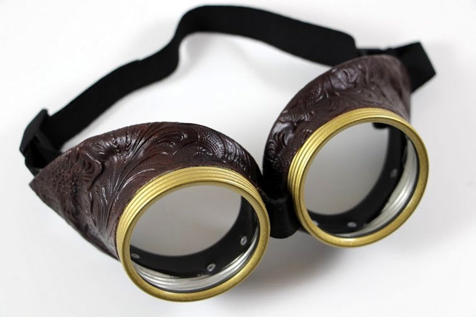 Steampunk Goggles, Bioshock Glasses, Burning Man Goggles, Steampunk