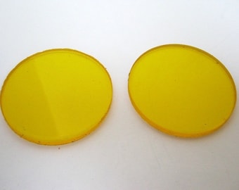 Yellow Lens, Goggle Lens, Cyberpunk Goggles, Burning Man, Steampunk Goggles, Goggles, Eyewear, Cosplay, Costume, Sci-fi goggles