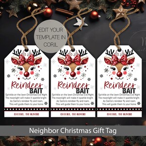 Neighbor Christmas Gift Tags, Christmas Gift Tag Personalized, Christmas Treat Gift Tags, Christmas Neighbor Gift Tag