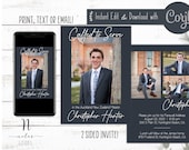 LDS Missionary Announcement Digital, Farewell Invite Download, Missionary Open House Invitation Printable, Mission Announcement Template