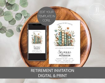 Uitnodiging pensionering leraar, uitnodiging hoofdpensionering, pensionering partij uitnodiging voor leraar, uitnodiging pensionering voor leraar,