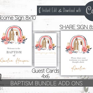 LDS Baptism Bundle Girl, Baptism Bundle LDS