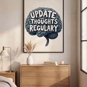 Modern Woodland Wall Art Print, Panda Bedroom Decor, Glam Digital Download image 9