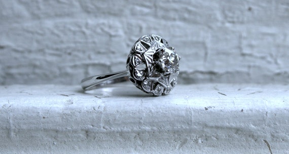 Star cheap cluster ring