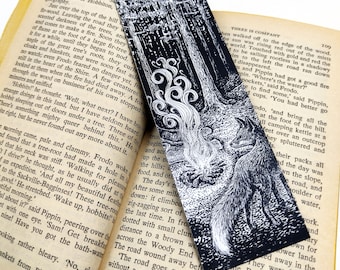 The Curious Fox – J. R. R. Tolkien Bookmark, Fantasy Bookmark, Tolkien Gifts