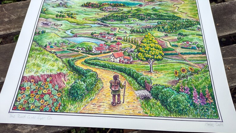 detail of the lower part of the picture