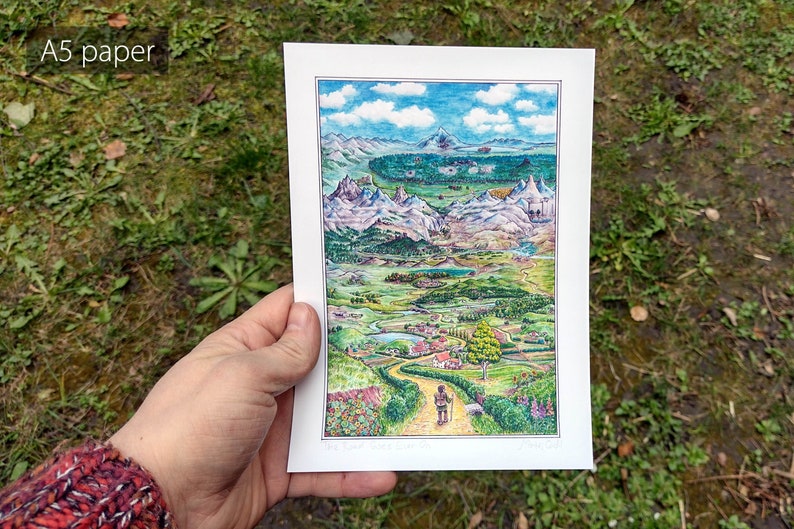 print on A5 paper