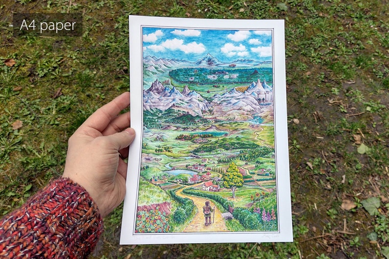 print on A4 paper