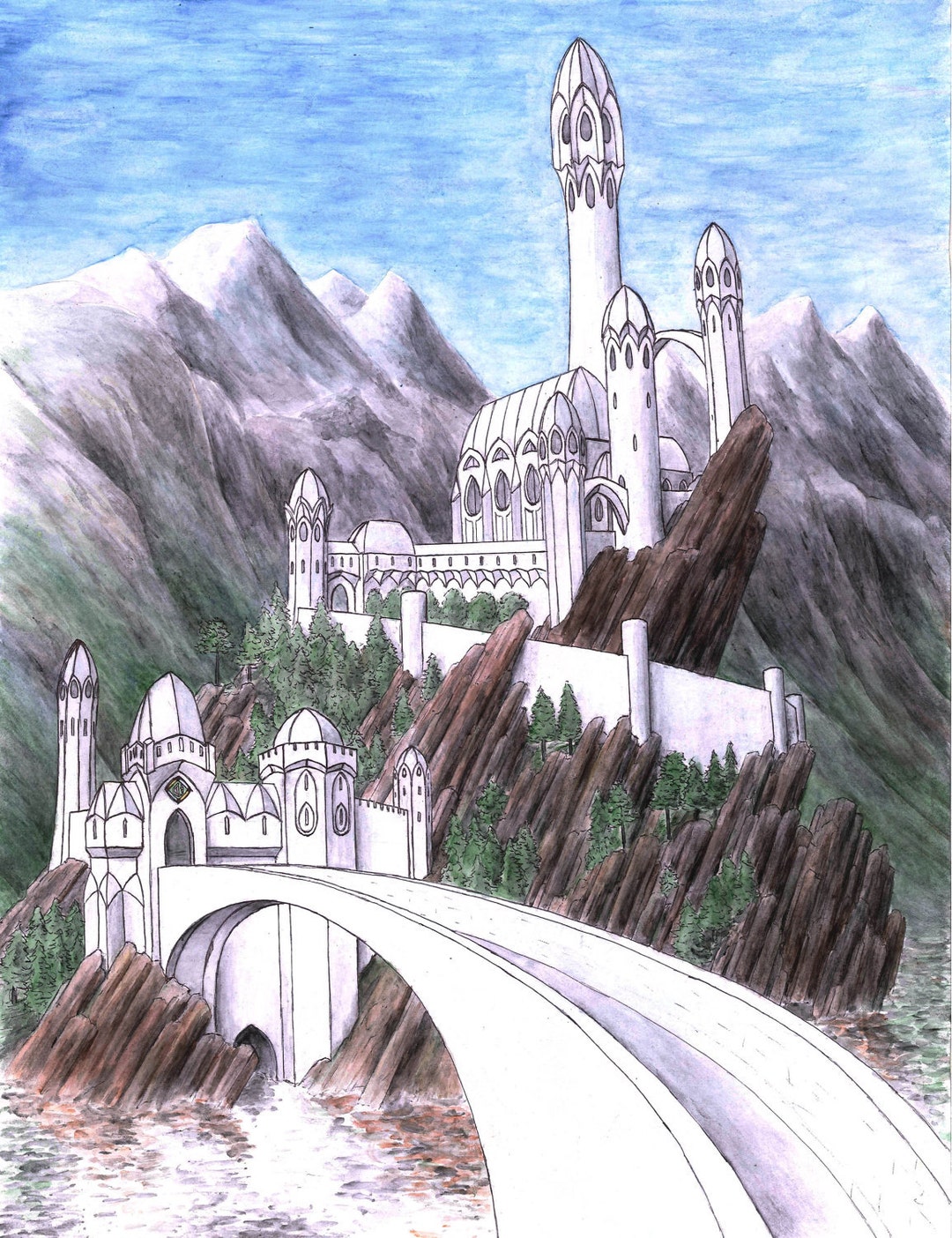 Minas Tyrith - Strong Gates to Beleriand