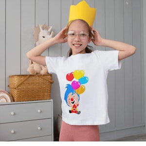 plim plim svg bundle | 17 cute character designs | png pdf svg files | kids party shirt clipart | instant download image 2