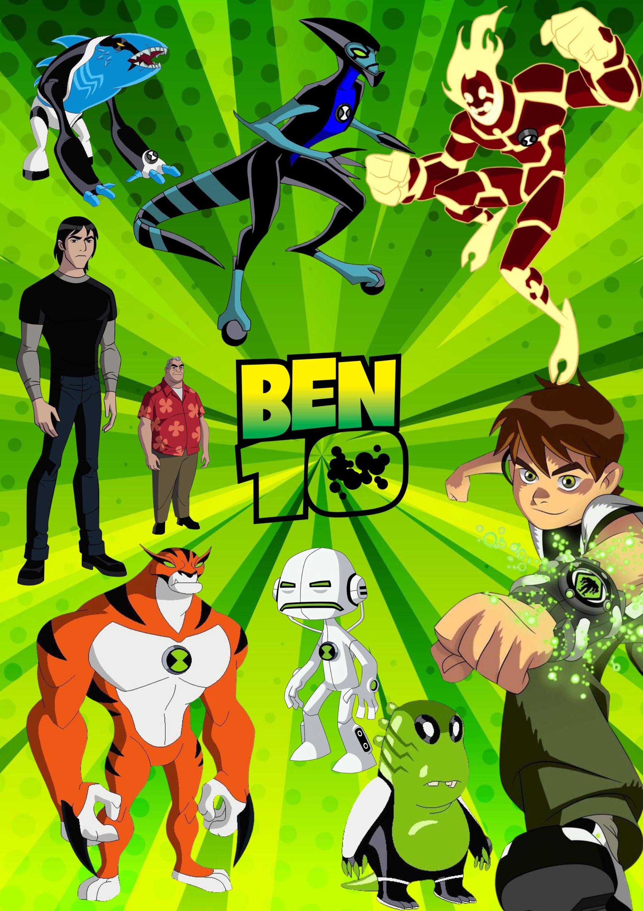 Ben 10 Bundle SVG PNG Stickers Pack | 40+ Files | Clipart, Cricut ...