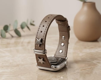 Lederschlaufe für Samsung Galaxy Watch Magnetverschluss 20mm 22mm 18mm Strap