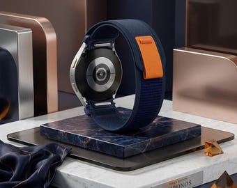 Gewebtes Nylon Loop Band für Samsung Galaxy Uhr, Atmungsaktiver Sport Gurt