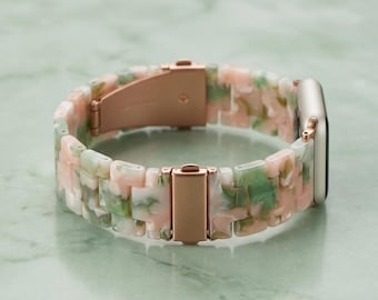 Resin Link Apple Uhrenarmband, Armbandbügel Serie 9 8 7 SE Ultra 2