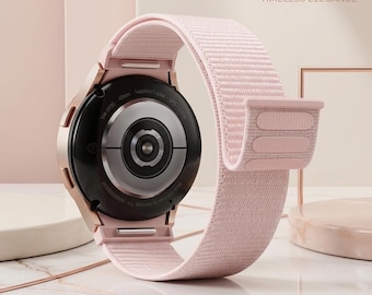 Nylon Sport Loop-Armband für Samsung Galaxy Watch 7/6/5/4 - No Gap verstellbarer Gurt