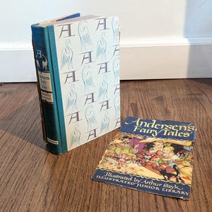 Vintage Anderson&#39;s Fairy Tales Antique Book with Dust Jacket