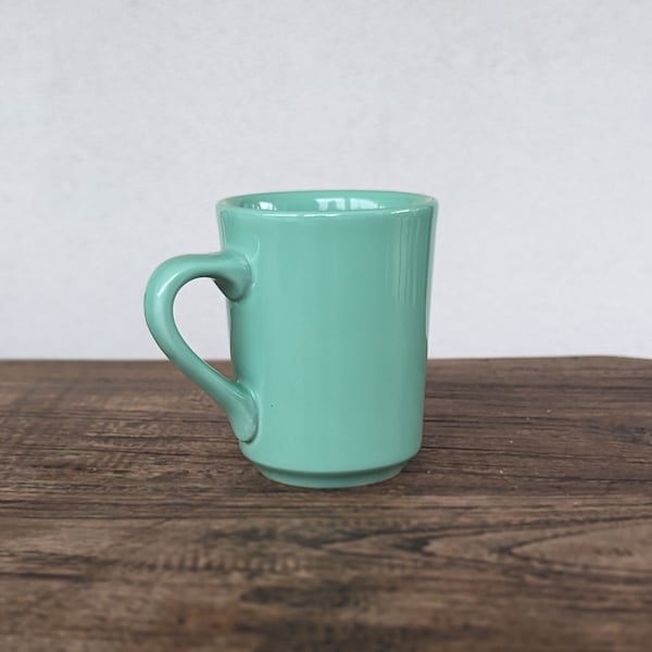 Vintage Green Fiestaware Mug Lead Free