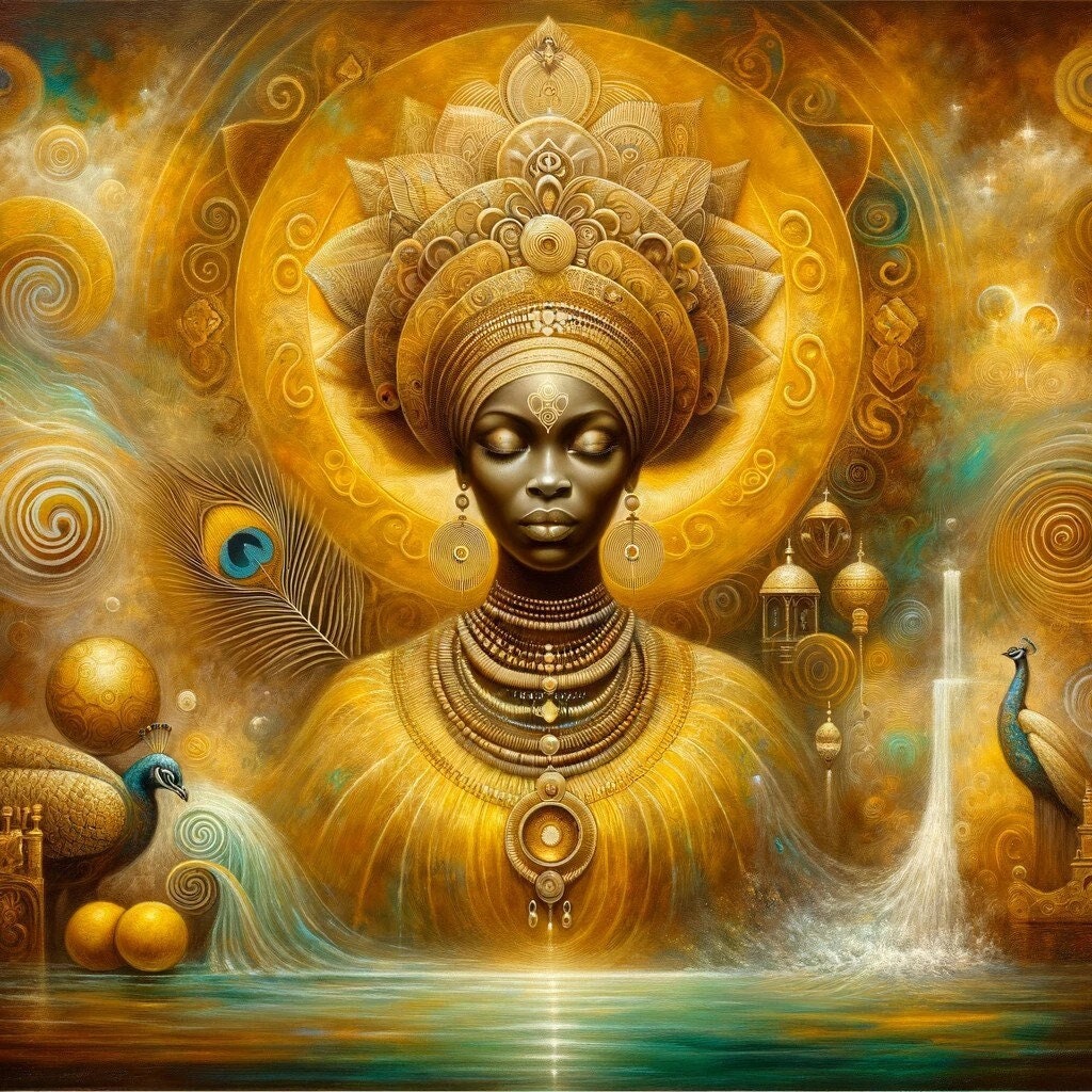 2024 Orisha Calendar Elegba, Oshun, Shango, Obatala, Orisha Oracle