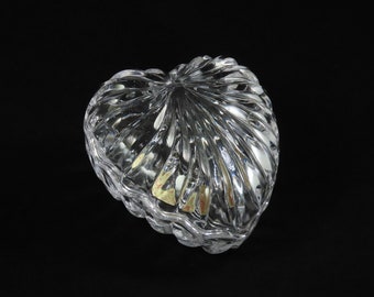 Crystal Heart Trinket Box