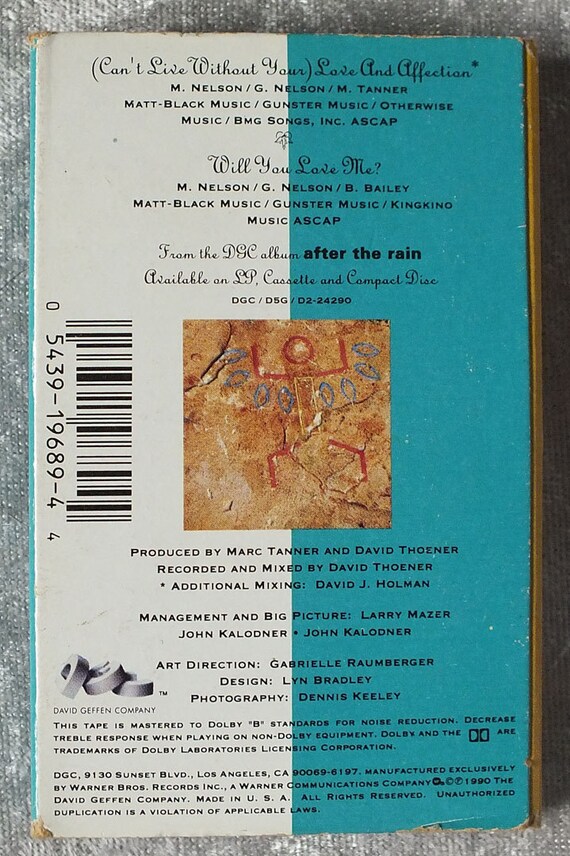 1990 Nelson Can T Live Without Your Love And Affection Etsy 1990 Nelson Can T Live Without Your Love And Affection Etsy