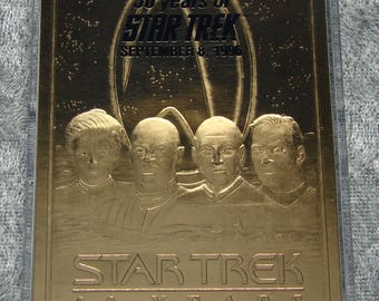 1996 SkyBox Star Trek 30 Years Commemorative Edition Card SN 1917