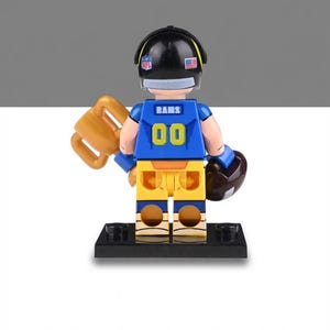 Los Angeles Rams NFL-bouwstenen – compatibel met Lego, Super Bowl LVI Champions Gift-p1