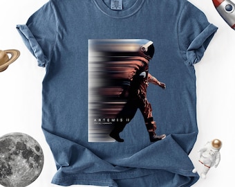Welcome Artemis II Moon Mission T-Shirt, NASA Space Program Fan Tee, Astronomy Gift, Rocket Launch Shirt, Space Exploration Top