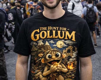 Die Jagd nach Gollum Shirt | Herr der Ringe Gollum Geschenk | Herr Der Ringe Tee | Tolkien Fan Geschenk