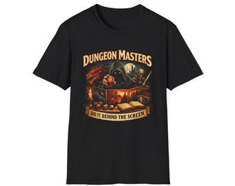 Dungeon Master T-Shirt | Do It Behind The Screen DnD Tee