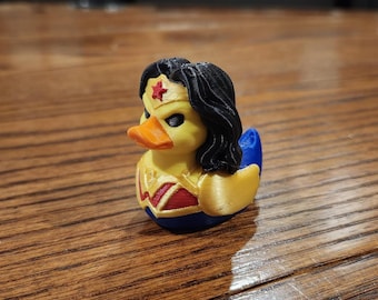 Wonder Duck / Cruise Ducks / Duck Jeeping / Decorazione per mensola / 5 cm di altezza