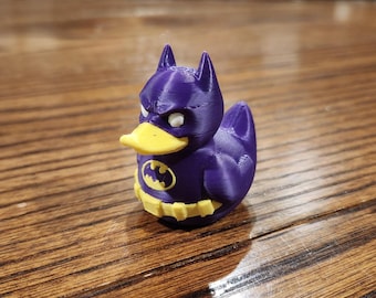 Ragazza pipistrello anatra / Anatre da crociera / Jeep con anatra / Decorazione per mensola / Alta 5 cm