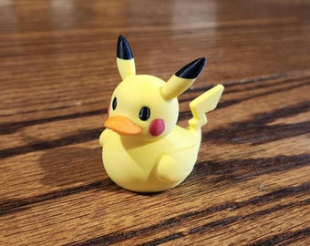 Anatra topo elettrica / Anatre da crociera / Jeep delle anatre / Decorazione per mensola / Alta 5 cm