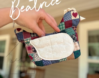 手作りのチキン鍋つかみ