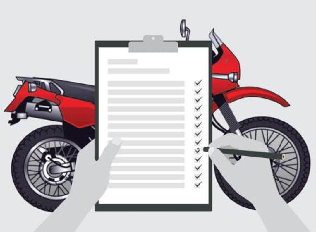 Motorcycle Service Sheet.pdf Motorcycle Inspection Checklist | Bike Maintenance Service Form ...